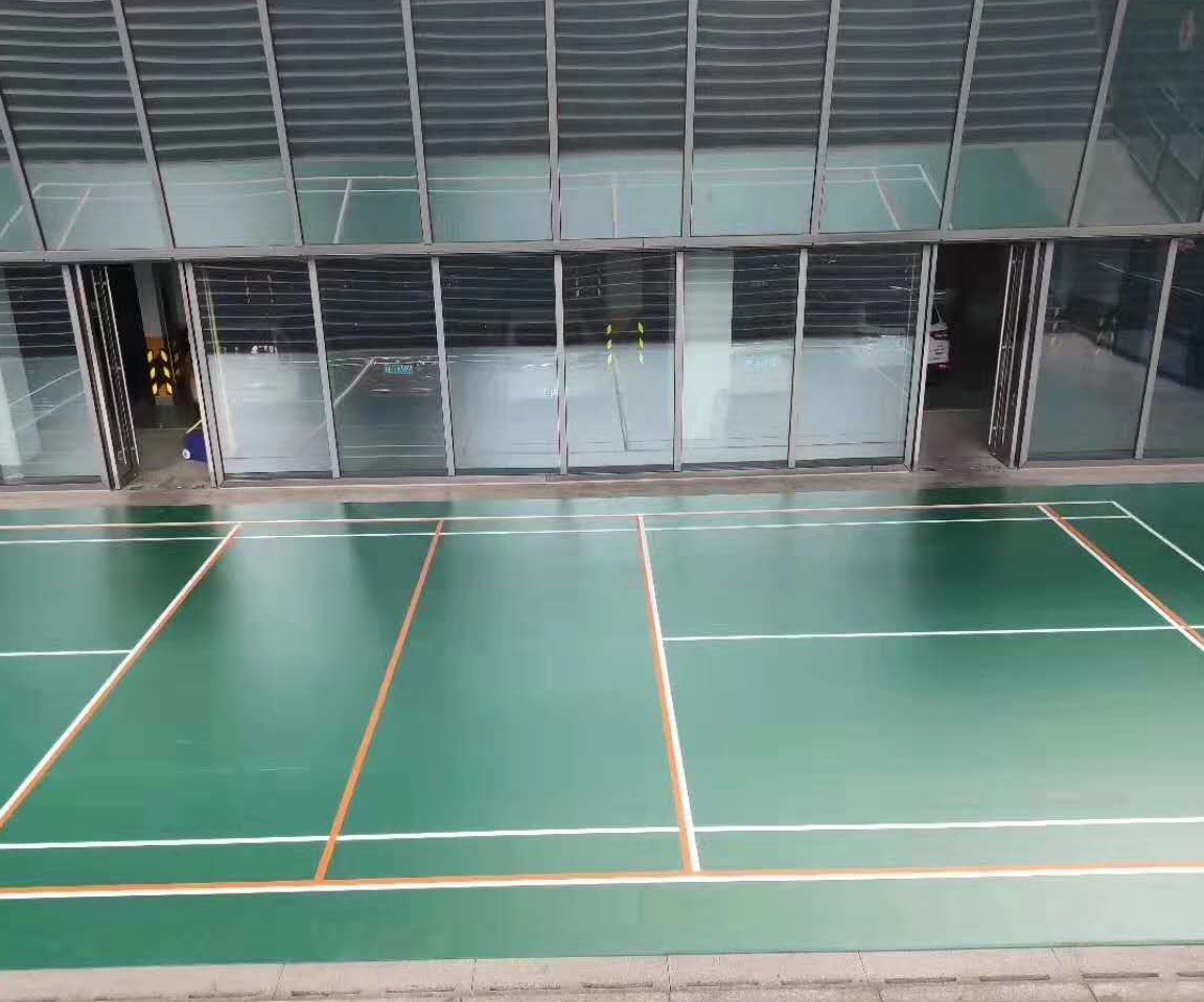 羽毛球場地膠選擇該注意哪幾點，問問騰方吧